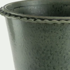 Pot De Fleur*alinea Pot en terre cuite D30cm - Vert