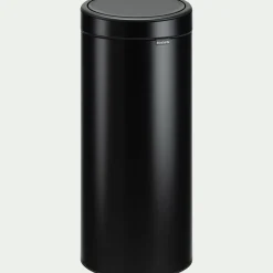Poubelle*alinea Poubelle Brabantia en acier - mat 30L Noir