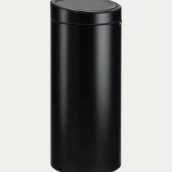 Poubelle*alinea Poubelle Brabantia en acier - mat 30L Noir