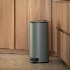 Poubelle*alinea Poubelle en fer 27L - Vert