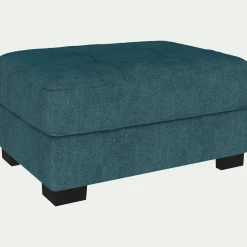 Pouf & Repose-Pieds*alinea Pouf avec coffre en tissu Monclar - niolon Bleu