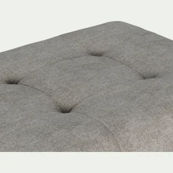 Pouf & Repose-Pieds*alinea Pouf avec coffre en tissu Monclar - Taupe