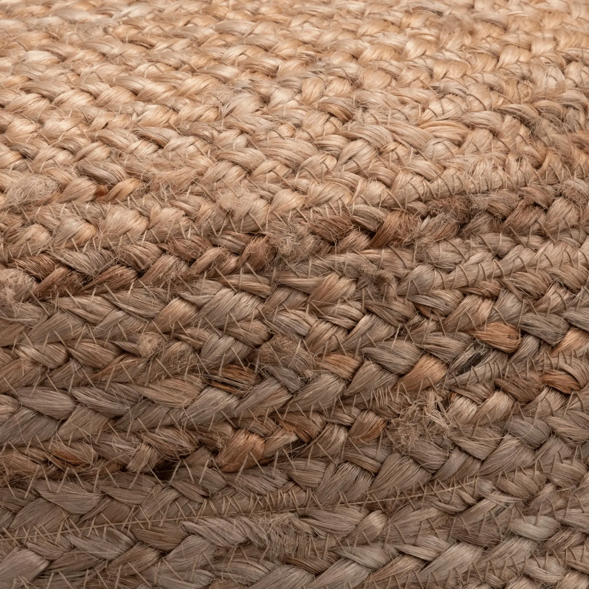 Pouf & Repose-Pieds*alinea Pouf en jute D50xH40cm - Naturel