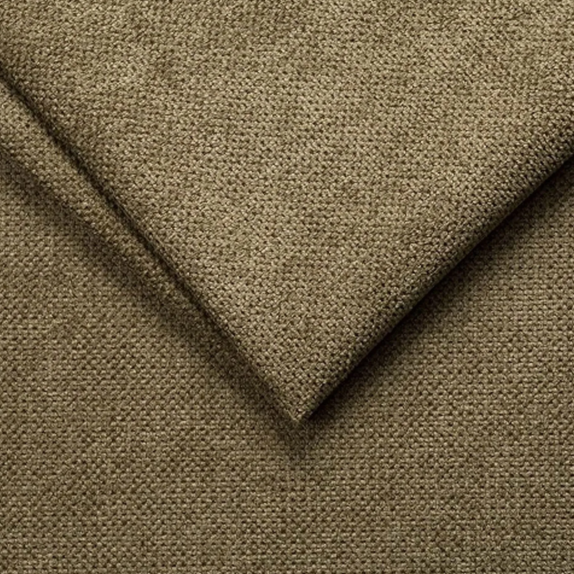 Pouf & Repose-Pieds*alinea Pouf en tissu avec coffre - cèdre Vert