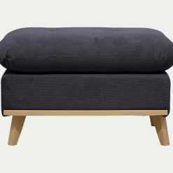 Pouf & Repose-Pieds*alinea Pouf en tissu crown - calabrun Bleu