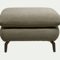 Pouf & Repose-Pieds*alinea Pouf en tissu doux tramé - garrigue Vert