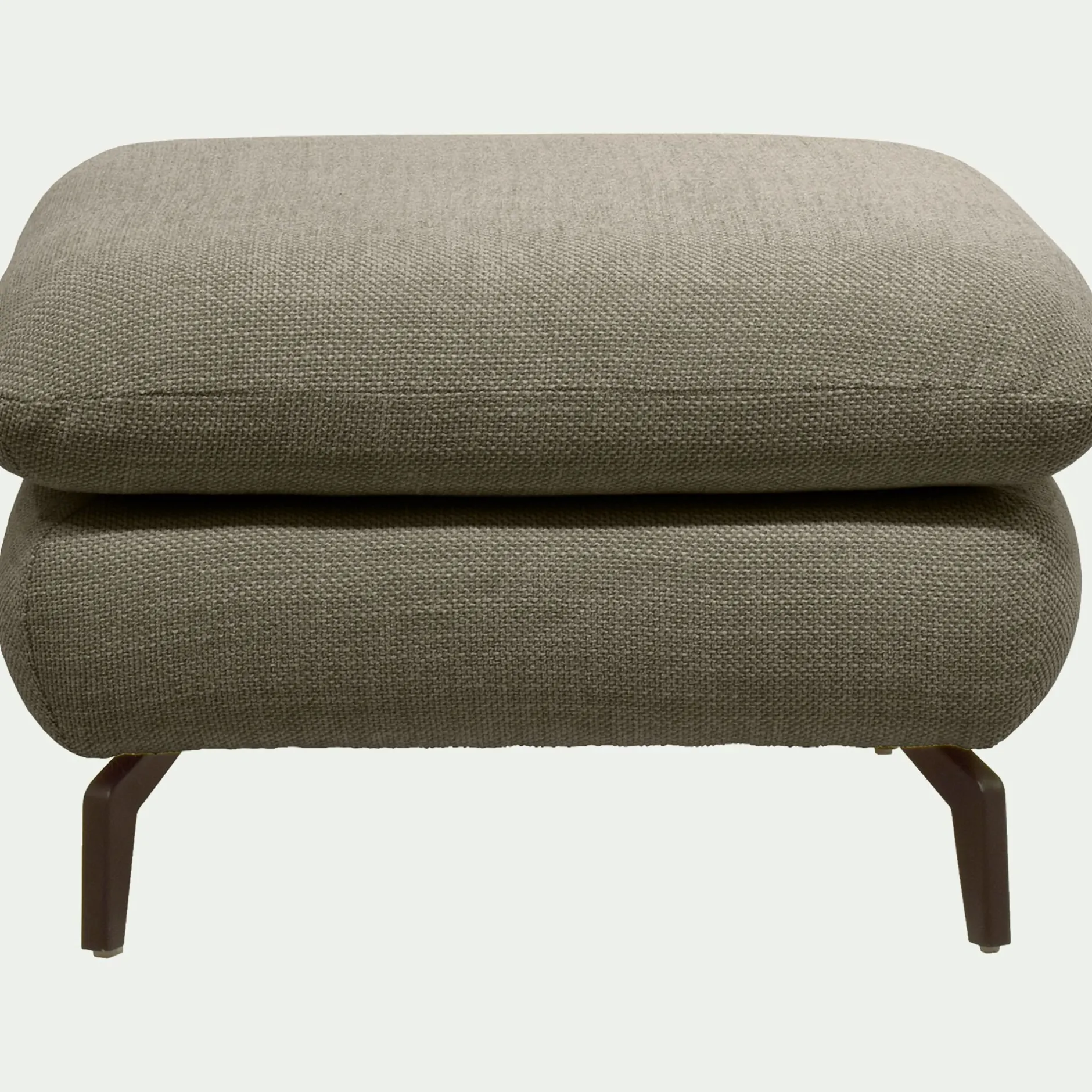 Pouf & Repose-Pieds*alinea Pouf en tissu doux tramé - garrigue Vert