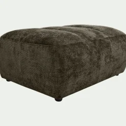 Pouf & Repose-Pieds*alinea Pouf en tissu Eden - cèdre Vert