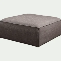 Pouf & Repose-Pieds*alinea Pouf en tissu genesis - beige roucas Gris
