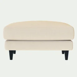 Pouf & Repose-Pieds*alinea Pouf en tissu joint - roucas Beige