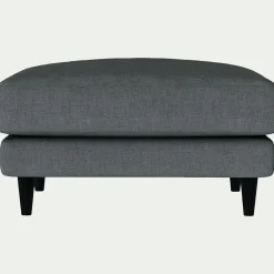 Pouf & Repose-Pieds*alinea Pouf en tissu mixte - ardoise Gris