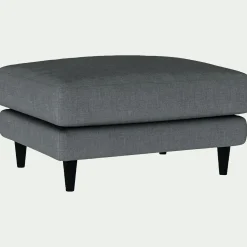 Pouf & Repose-Pieds*alinea Pouf en tissu mixte - ardoise Gris