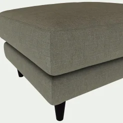 Pouf & Repose-Pieds*alinea Pouf en tissu mixte - cèdre Vert