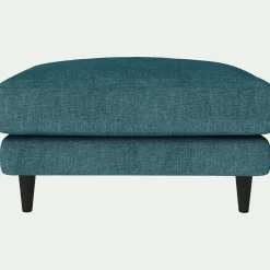 Pouf & Repose-Pieds*alinea Pouf en tissu monclar - Bleu niolon