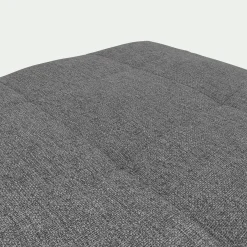 Pouf & Repose-Pieds*alinea Pouf en tissu pop avec coffre - Gris