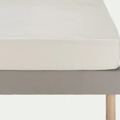 Protection Literie Enfant|Protection Literie Enfant*alinea Protège-matelas en coton bio 160x200cm bonnet 30cm Blanc