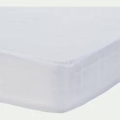 Protection Literie Enfant|Protection Literie Enfant*alinea Protège-matelas imperméable en coton recyclé 140x200cm bonnet 30cm Blanc