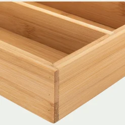 Aménagement Meuble Cuisine*alinea Range couvert en bambou - 35x25cm Naturel
