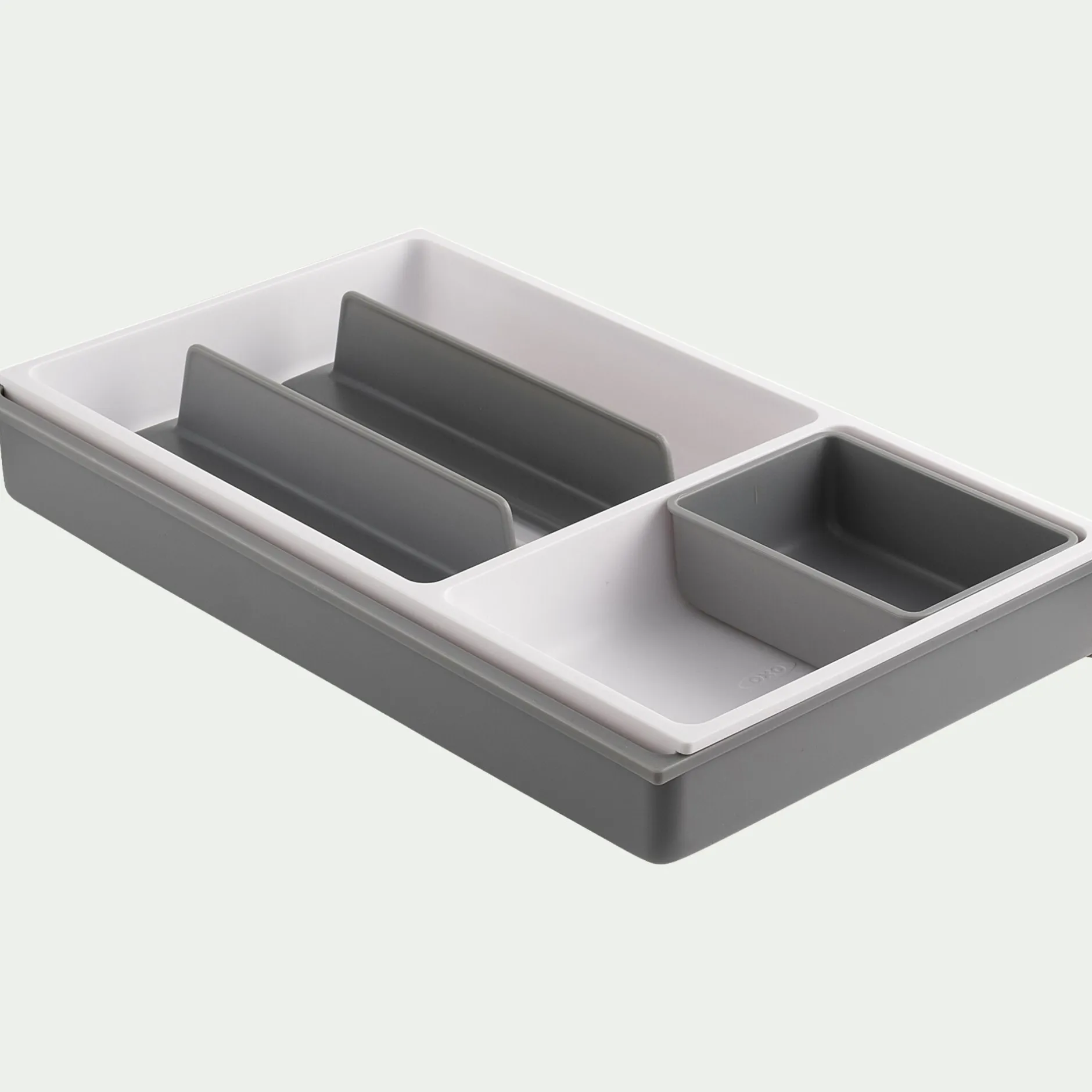 Aménagement Meuble Cuisine*alinea Range ustensiles en plastique - Gris