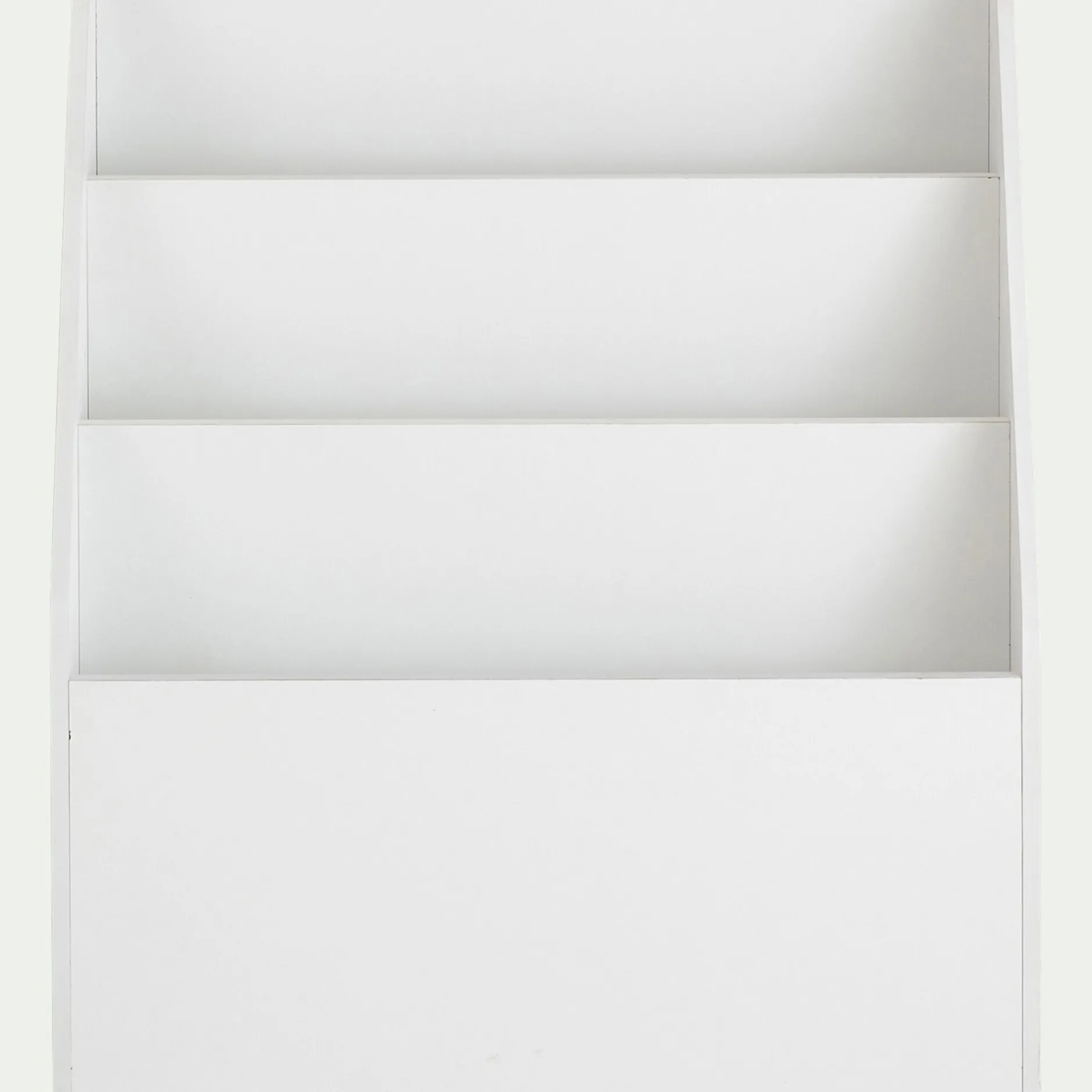 Bibliothèque Enfant|Bibliothèque Enfant*alinea Range-livres enfant 3 compartiments en bois - Blanc