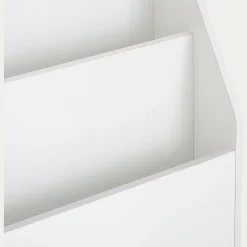 Bibliothèque Enfant|Bibliothèque Enfant*alinea Range-livres enfant 3 compartiments en bois - Blanc