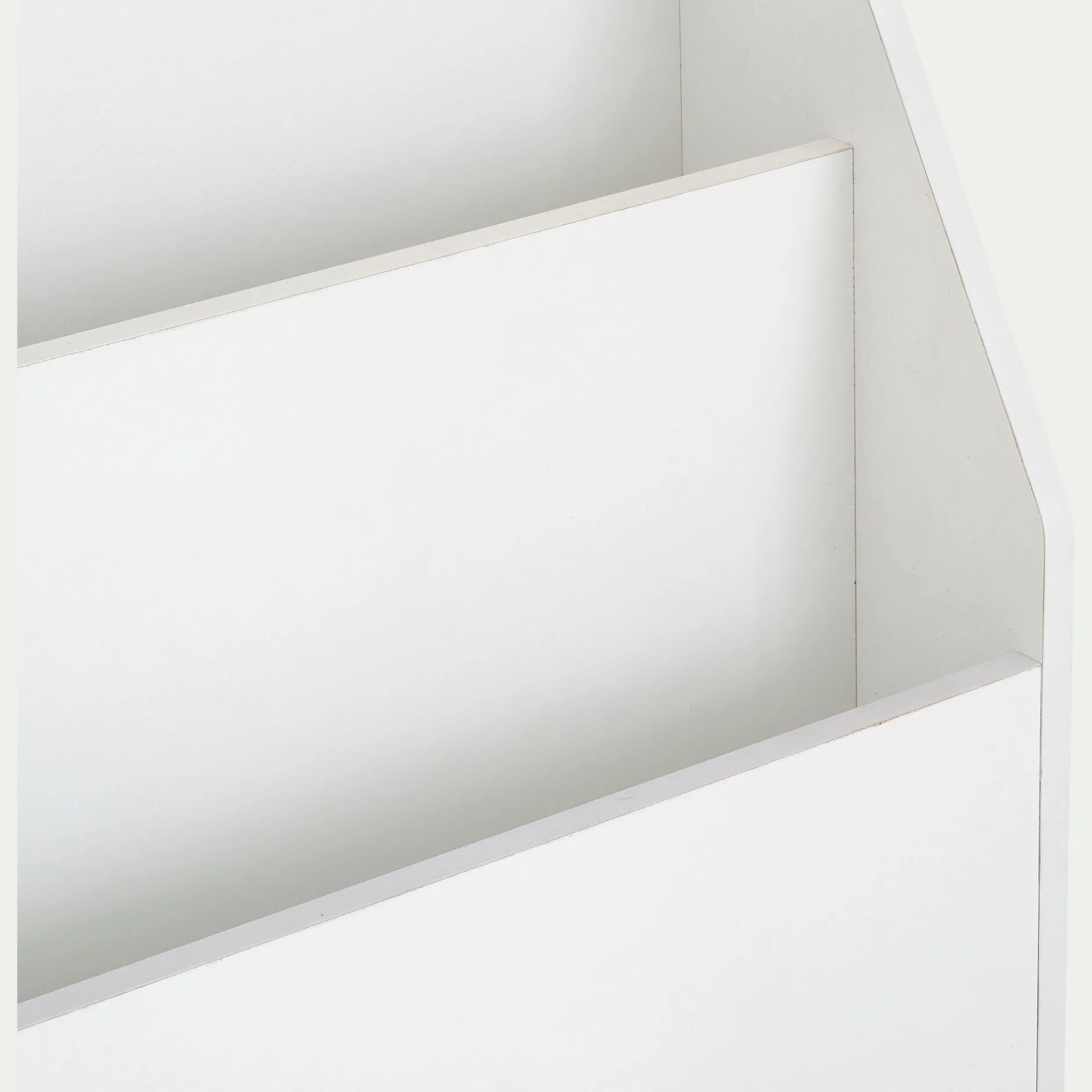 Bibliothèque Enfant|Bibliothèque Enfant*alinea Range-livres enfant 3 compartiments en bois - Blanc