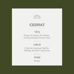 Parfum D'Ambiance*alinea Recharge pour diffuseur senteur Cedrat 200ml