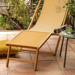 Chilienne*alinea Repose pieds pour chilienne udina - Jaune alep