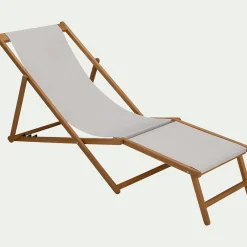 Chilienne*alinea Repose pieds pour chilienne udina - Gris