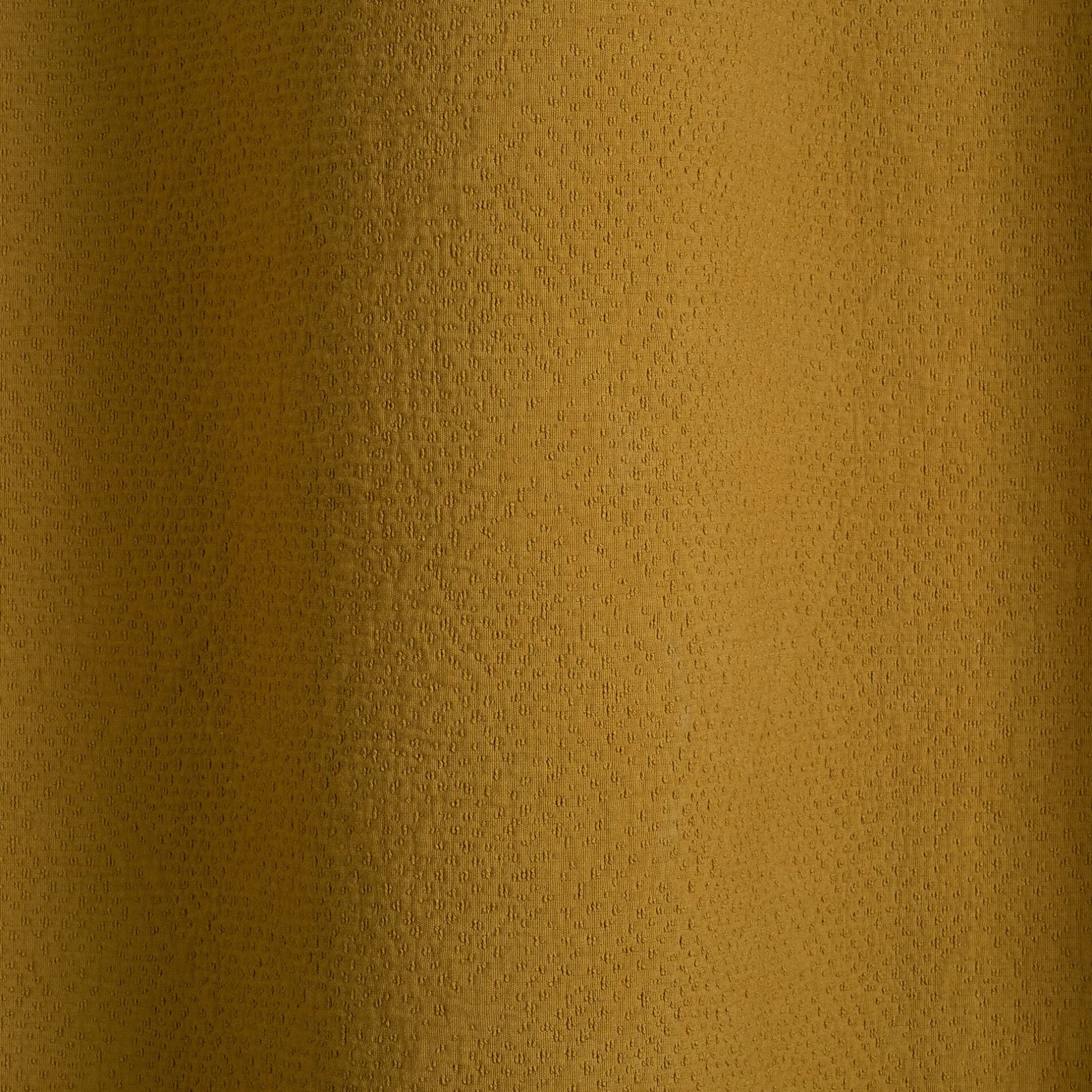 Rideau*alinea Rideau à œillets en coton finition surpiqûre 140x250cm - mousse Vert