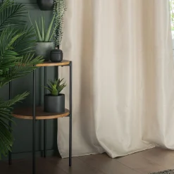 Rideau*alinea Rideau à œillets en polyester 135x300cm - roucas Beige