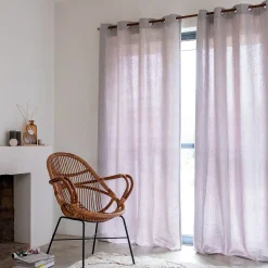 Rideau*alinea Rideau à œillets en polyester 140x250cm - clair Gris