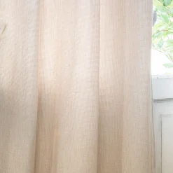 Rideau*alinea Rideau à œillets en polyester 140x250cm - Beige