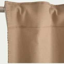 Rideau*alinea Rideau à passants cachés en coton finition point de cheval 140x250cm - corde Beige