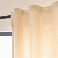 Rideau*alinea Rideau à pattes cachées en coton 130x250cm - Beige