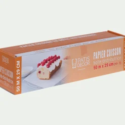 Ustensile Pour Pâtisserie*alinea Rouleau de papier cuisson 30x500cm Beige