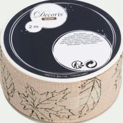 Objet Décoratif De Noël*alinea Ruban déco de noël - (modèle aléatoire) Vert