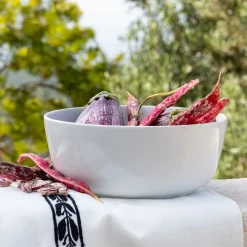 Plat De Service Et Saladier*alinea Saladier en faïence D22cm - ventoux Blanc