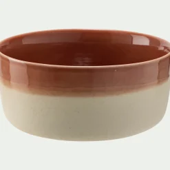 Plat De Service Et Saladier|Assiette De Noël*alinea Saladier en grès D26,5cm - terracotta Marron