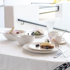 Plat De Service Et Saladier|Assiette De Noël*alinea Saladier en porcelaine D23cm - Blanc