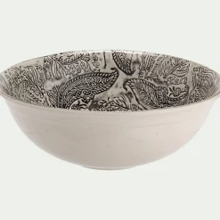 Plat De Service Et Saladier*alinea Saladier XXL en grès D38,7cm - Beige