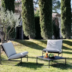 Salon De Jardin Design|Salon De Jardin Aluminium*alinea Salon de jardin en aluminium - (2 places) Noir