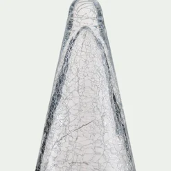 Décoration De La Table De Noël|Petit Sapin De Noël*alinea Sapin à poser lumineux en verre H34cm - Transparent