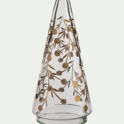 Décoration De La Table De Noël|Petit Sapin De Noël*alinea Sapin déco à poser en verre H19cm - Transparent