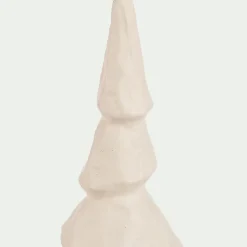 Décoration De La Table De Noël|Petit Sapin De Noël*alinea Sapin décoratif à poser en aluminium H18,5cm - Blanc