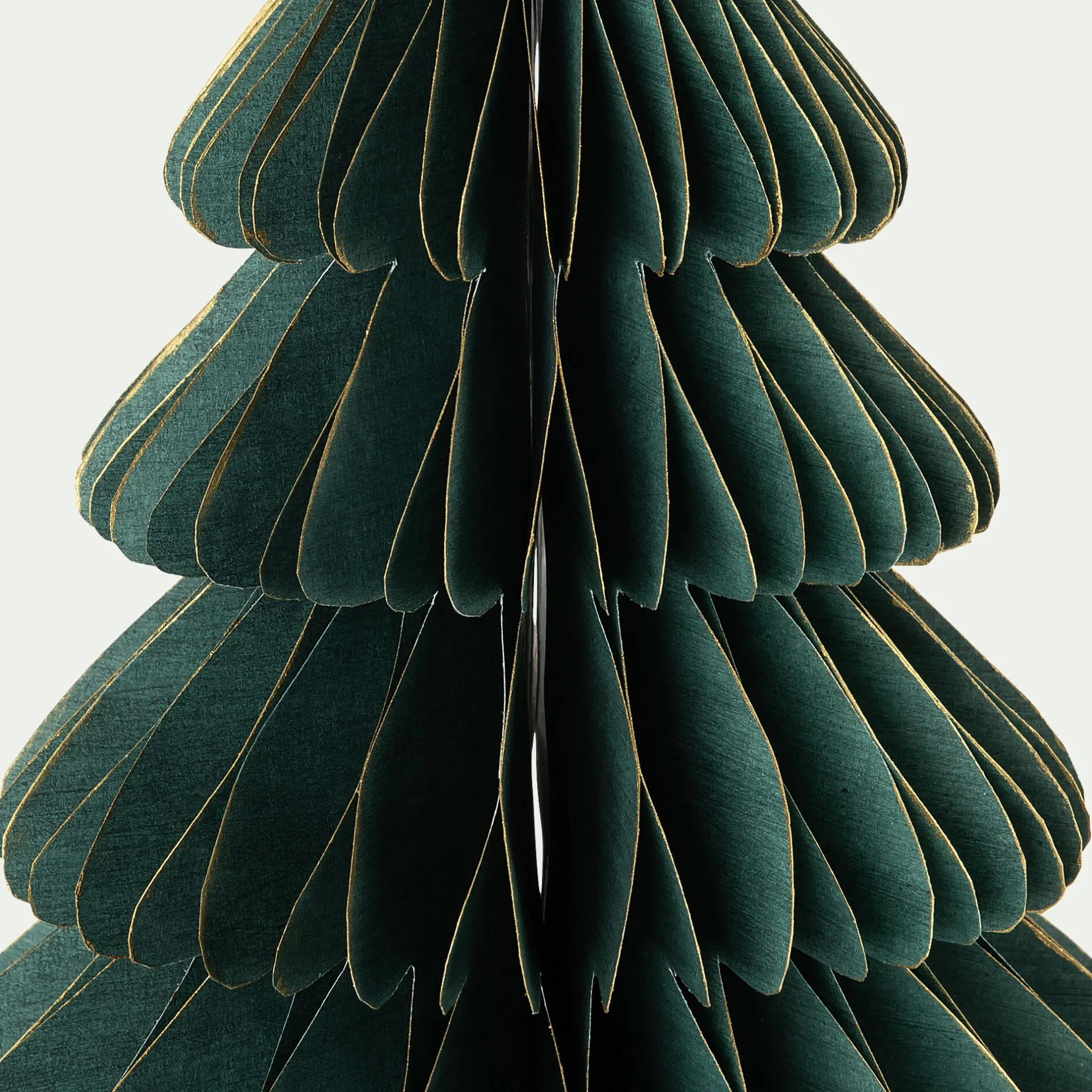 Décoration De La Table De Noël|Petit Sapin De Noël*alinea Sapin décoratif à poser en papier H30cm - Vert