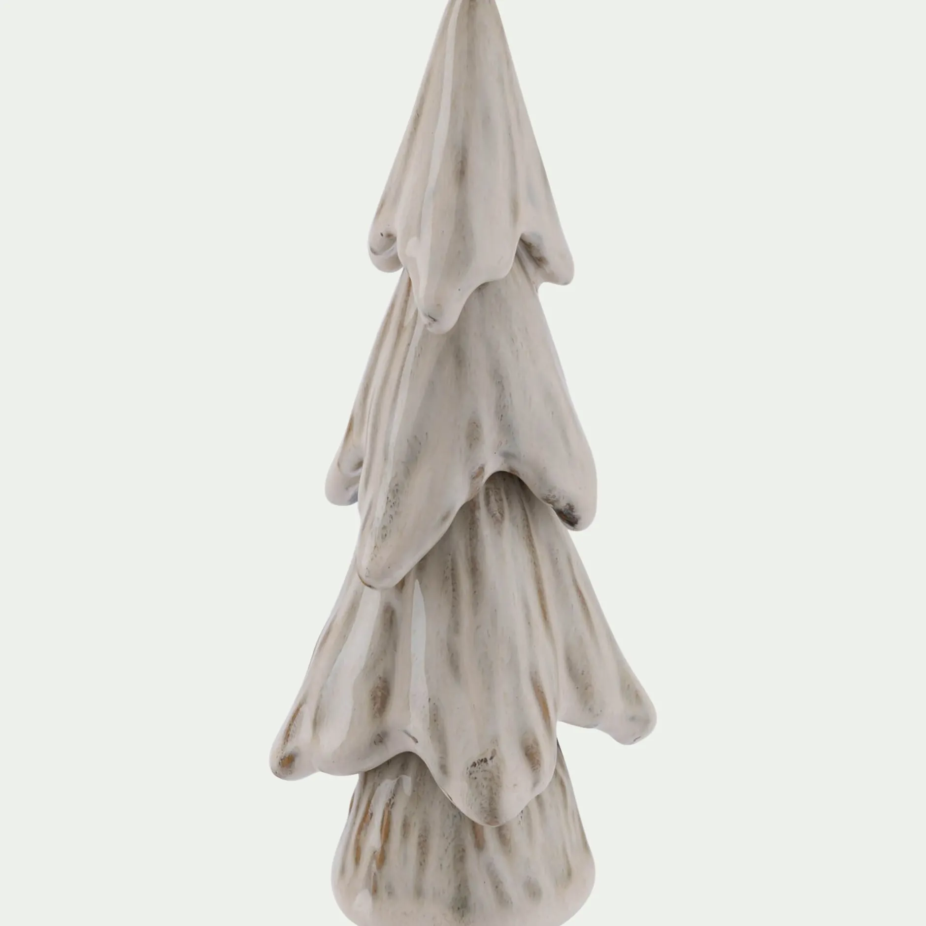 Décoration De La Table De Noël|Petit Sapin De Noël*alinea Sapin décoratif à poser en porcelaine H19cm - Beige