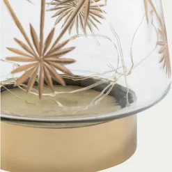 Décoration De La Table De Noël|Petit Sapin De Noël*alinea Sapin décoratif à poser lumineux en verre H35,5cm - Transparent