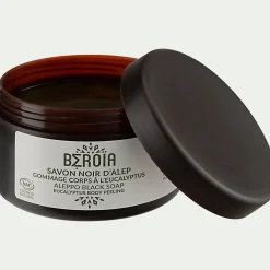Cosmétique*alinea Savon noir d'Alep à l'eucalyptus 180gr