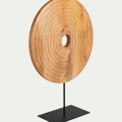 Décoration À Poser*alinea Sculpture décorative en manguier H50cm - Naturel